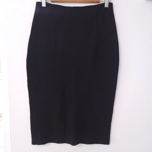 & Other Stories elegant Black Pencil Skirt